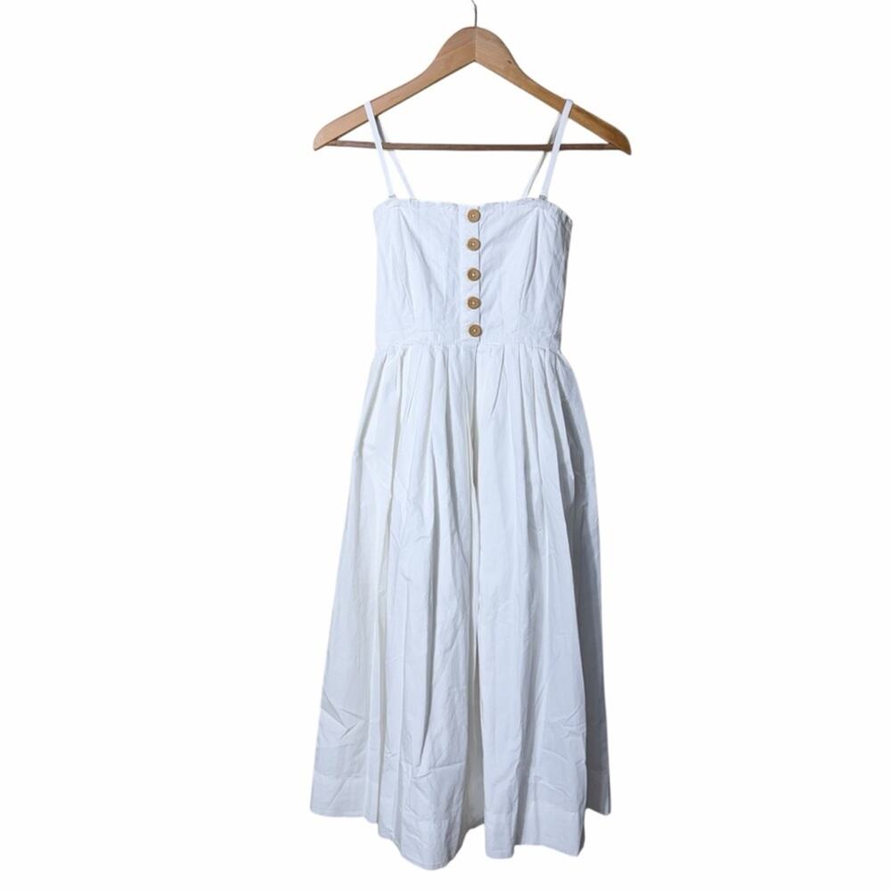 Free People Lilah Pleated Midi Dress Size XS - Picture 4 of 14